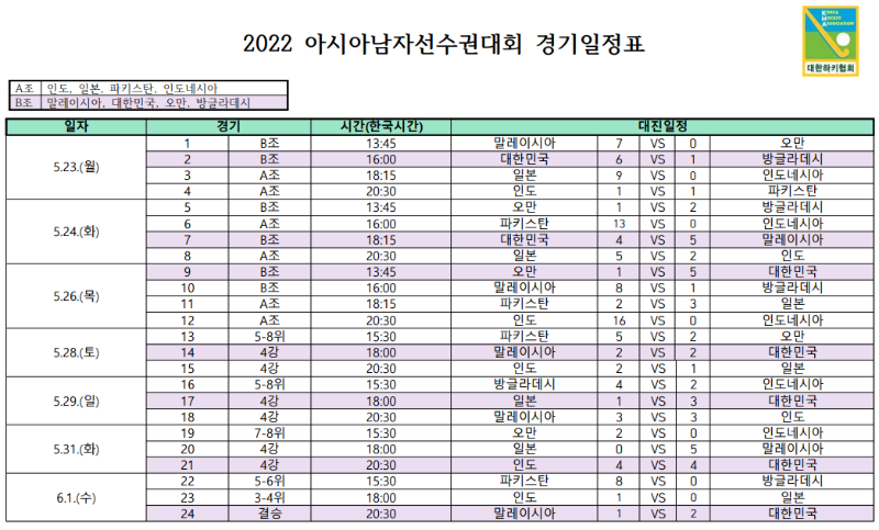 2022 남자아시아컵 경기일정표(한글) 사진.png